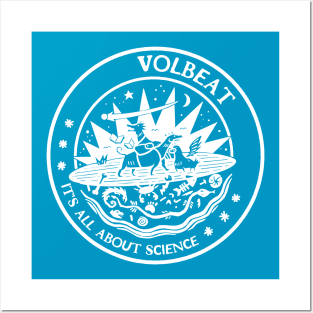 volbeat all about science Posters and Art